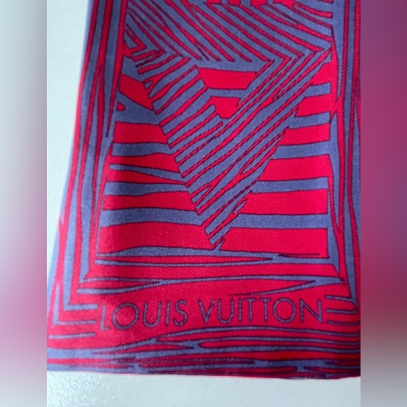 WOW POSHMARK - Louis Vuitton Silk Headband / Scarf - Picture 12 of 16